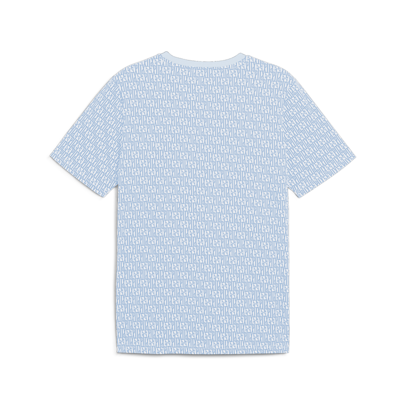 MCFC LW MENS FTBLCULTURE TEE AOP - team light blue