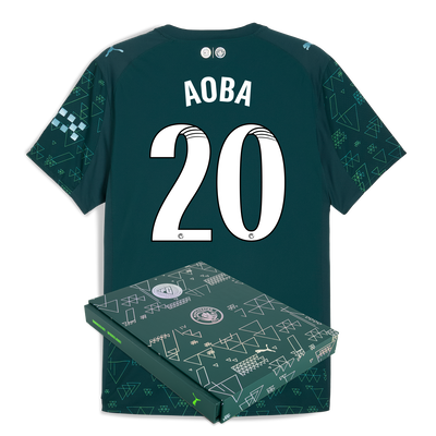 マンチェスター・シティWFC 藤野 あおば　サイン入りTシャツ 20 Aoba Fujino | Official Man City Store