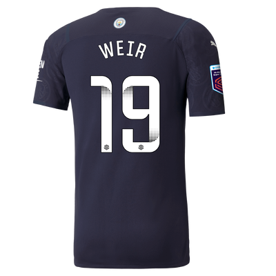 Manchester City Authentic 3rd Shirt 21/22 with Caroline Weir printing