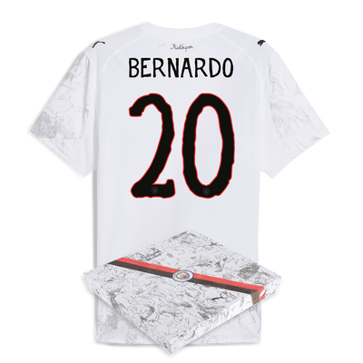 Manchester City KidSuper Authentic Jersey 2025/26 With BERNARDO 20 printing in gift box