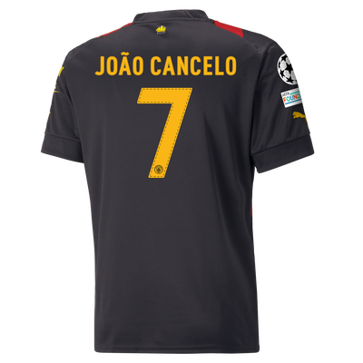 Manchester City Away Jersey 2022/23 with JOÃO CANCELO 7 printing