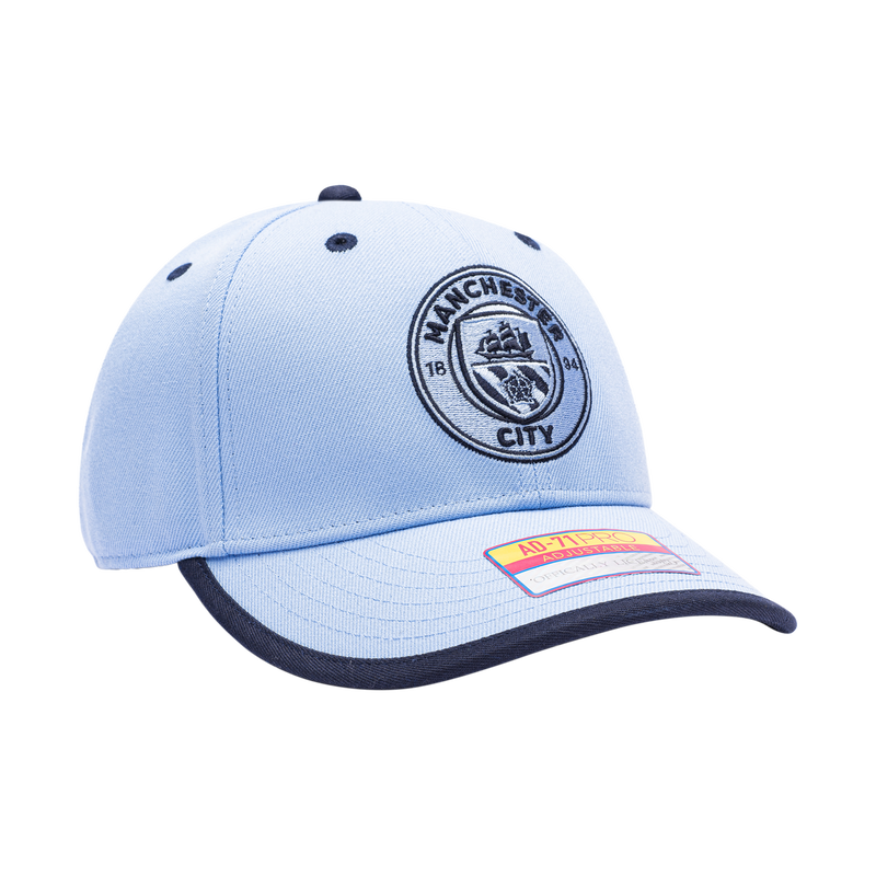 MCFC FW CAP TAPE AD - light blue