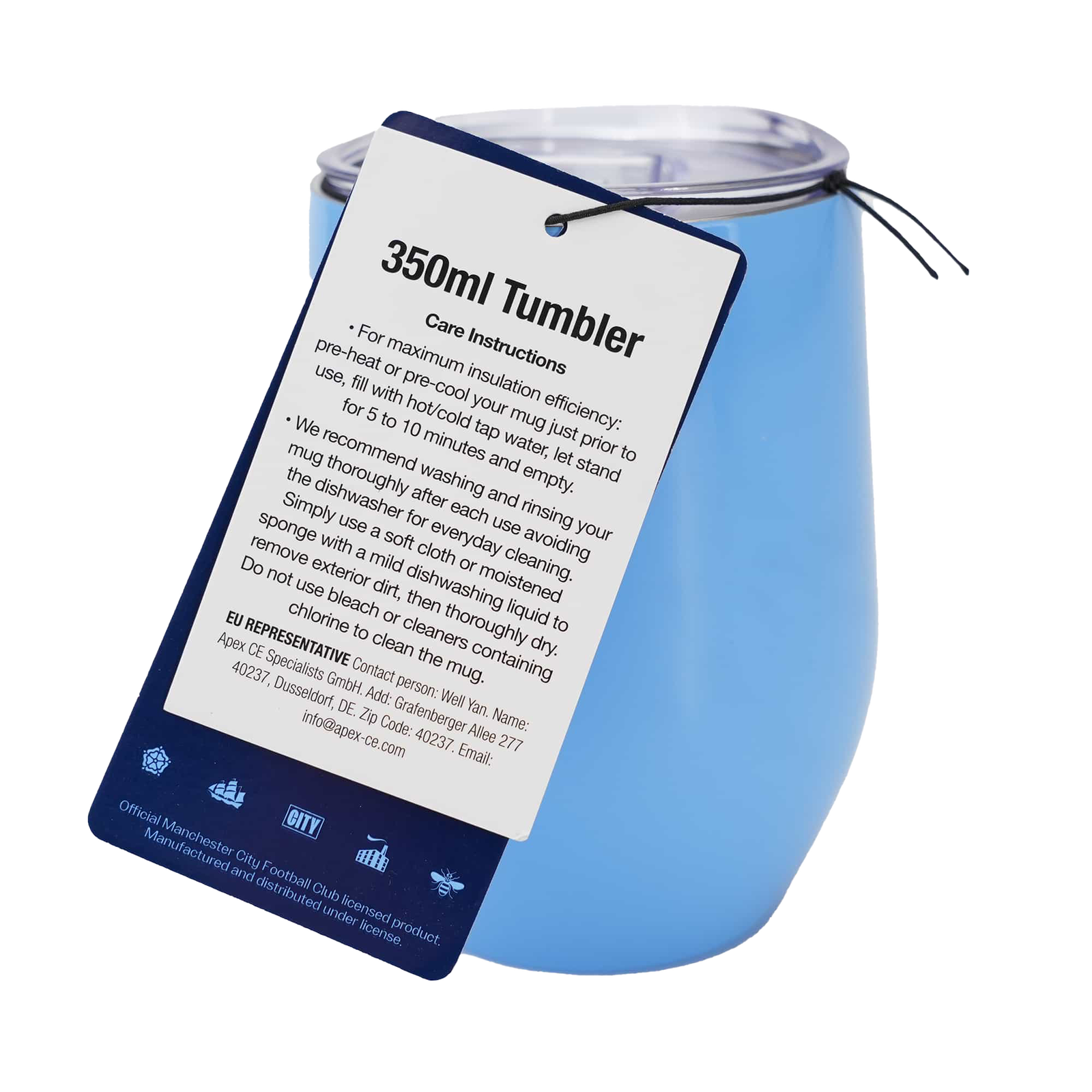 Manchester City 真空断熱 タンブラー 360ml | Official Man City Store
