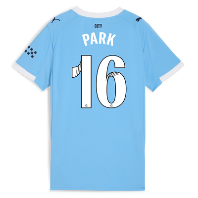 Women's Manchester City Home Jersey 2025/26 With PARK 16 Printing