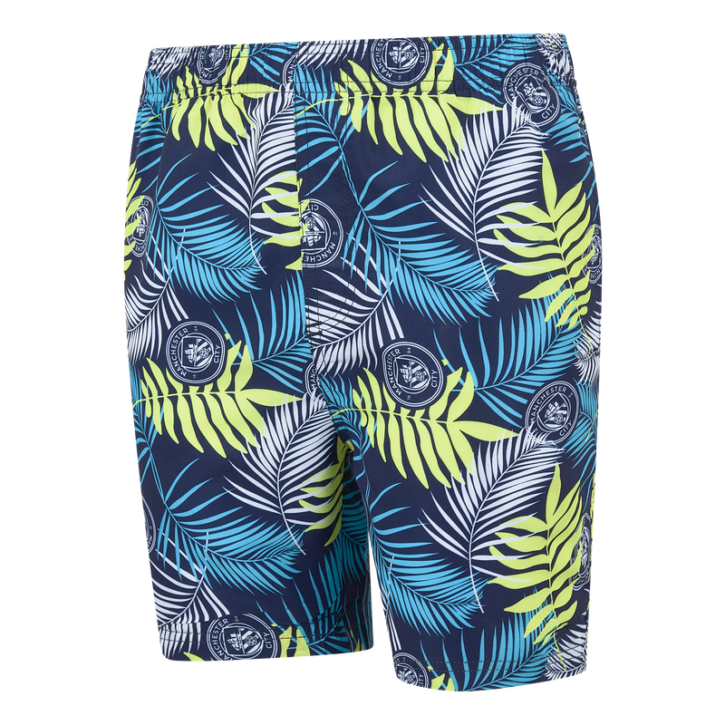MCFC KIDS HAWAIIAN SHORT - navy