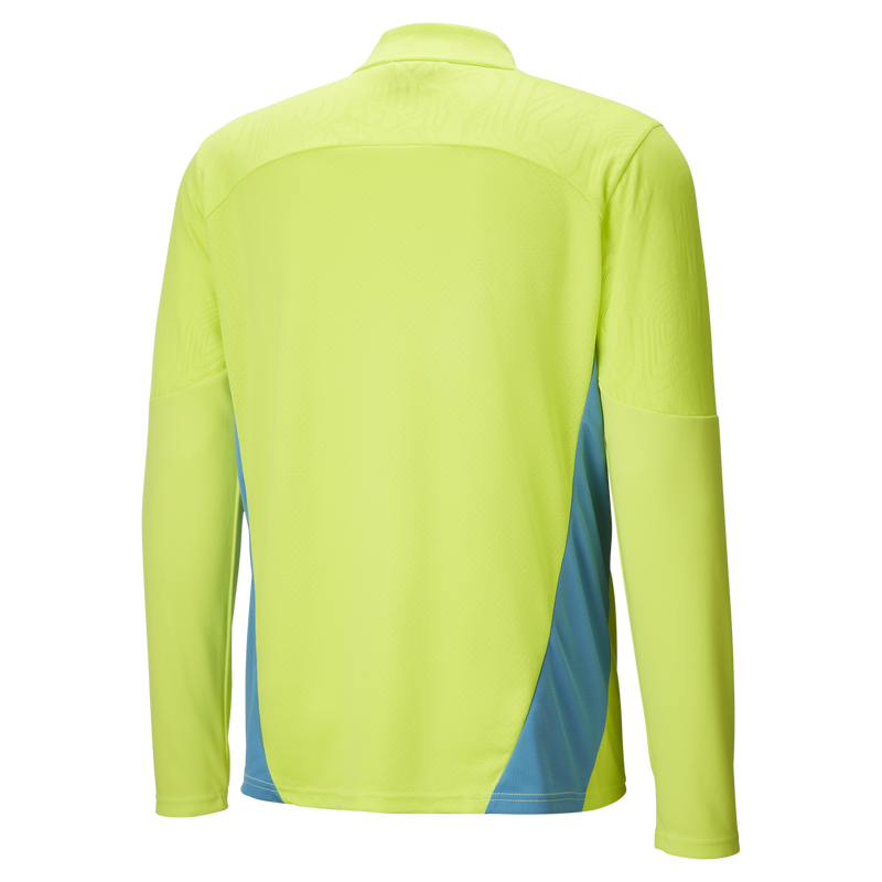 MCFC TR MENS TRAINING 1/4 ZIP TOP - yellow