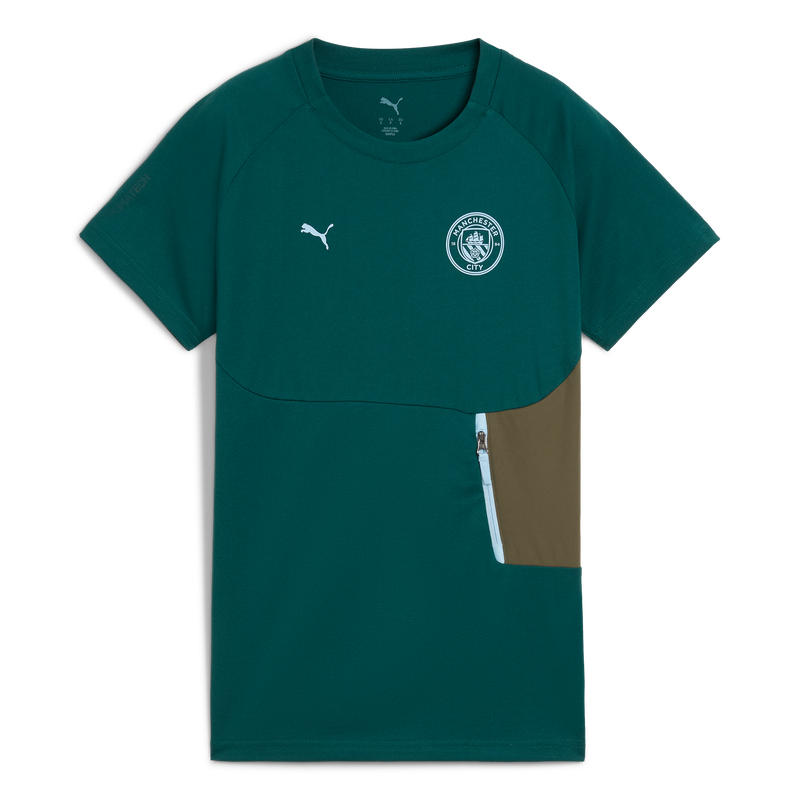 MCFC WMNS PUMATECH POCKET TEE - green