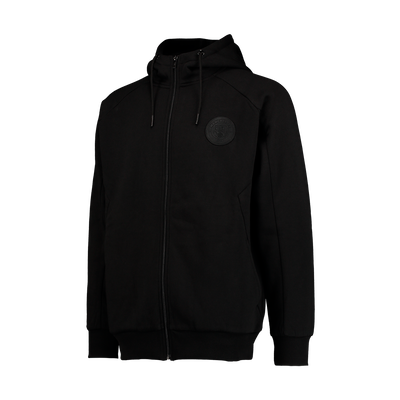 Manchester City Blackout Crest Zipped Hoodie