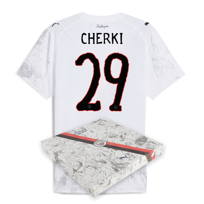 Manchester City KidSuper Authentic Jersey 2025/26 With CHERKI 29 printing in Gift Box
