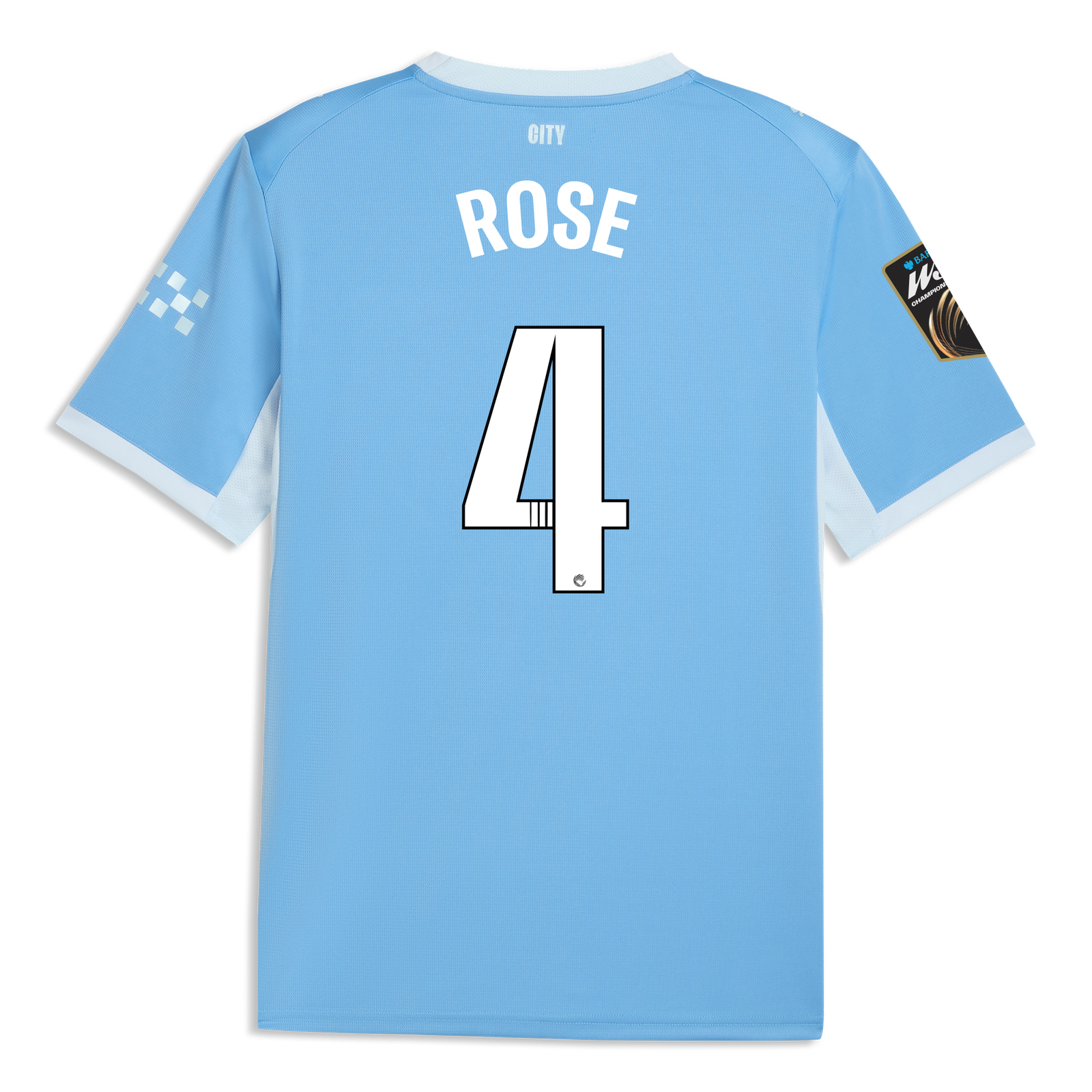 Manchester City Home Jersey 2026/27 With ROSE 4 Printing
