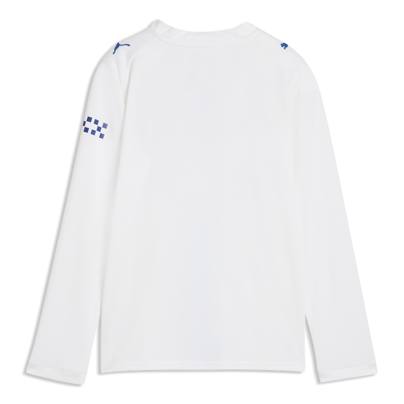 MCFC RP KIDS THIRD JERSEY LS - PUMA White-Blazing Blue