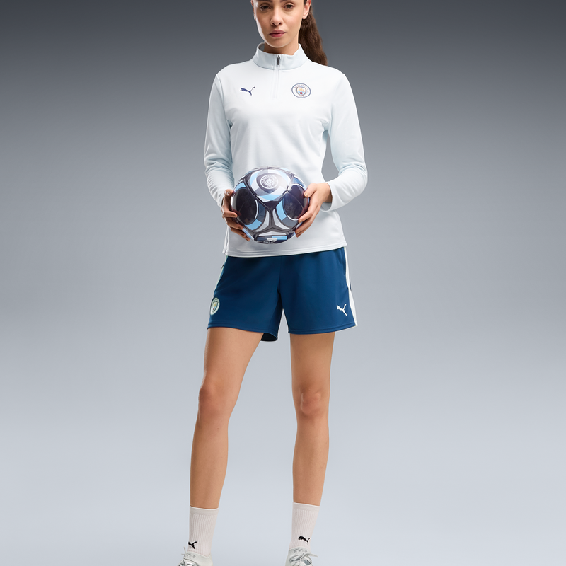 MCFC TR WMNS WARM TOP - Dewdrop-Blue Jewel