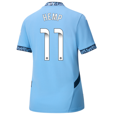 Women's Manchester City Home Jersey 2024/25 With HEMP 11 Printing
