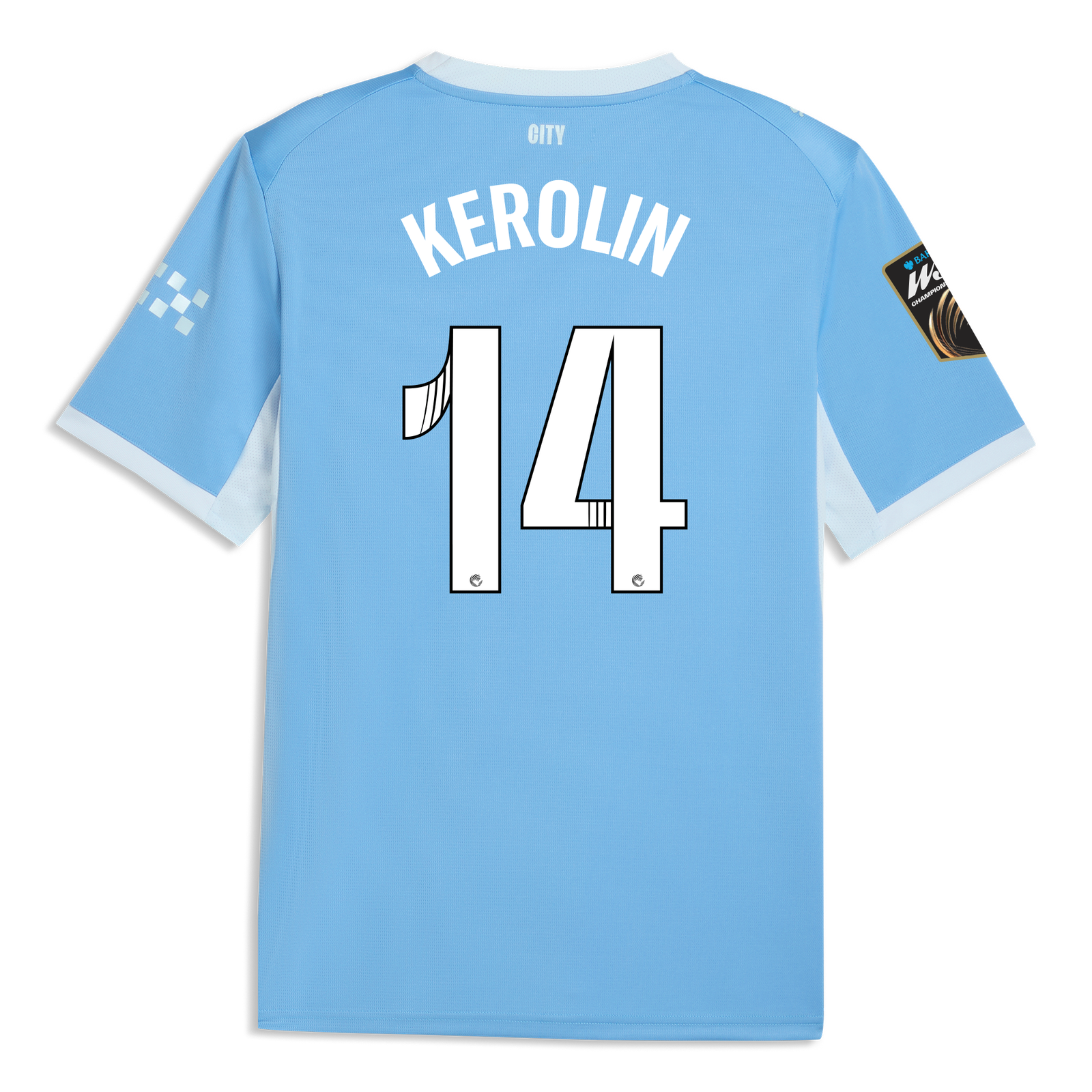 Manchester City Home Jersey 2026/27 With KEROLIN 14 Printing