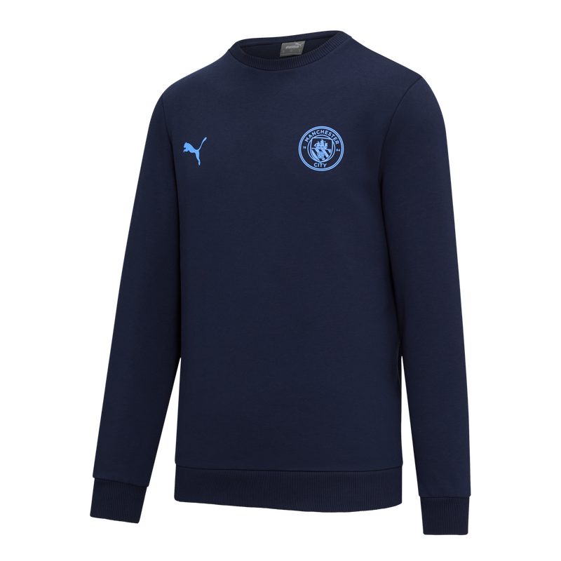 MCFC ESS KIDS CREW SWEAT - navy