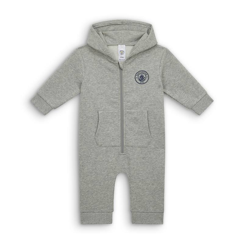 MCFC BABY FLEECE ONEISE - grey