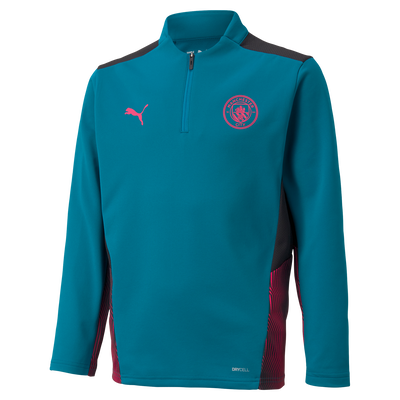Haut d'entrainement avec fermeture Éclair Man City Enfant