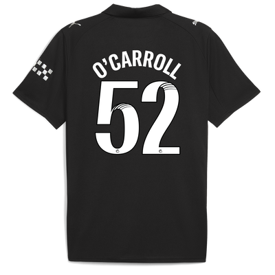 Maglia Away Manchester City 2025/26 con Stampa O'CARROLL 52