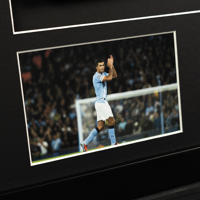 MCFC 25/26 FRAMED RODRI HOME - Blue