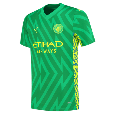 Camiseta infantil de portero de manga larga del Manchester City 2023/24