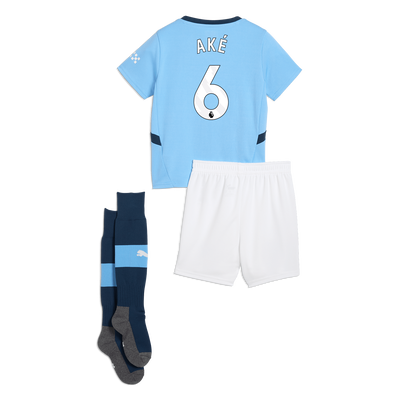 Manchester City Home Mini Kit 2024/25 With AKÉ 6 Printing