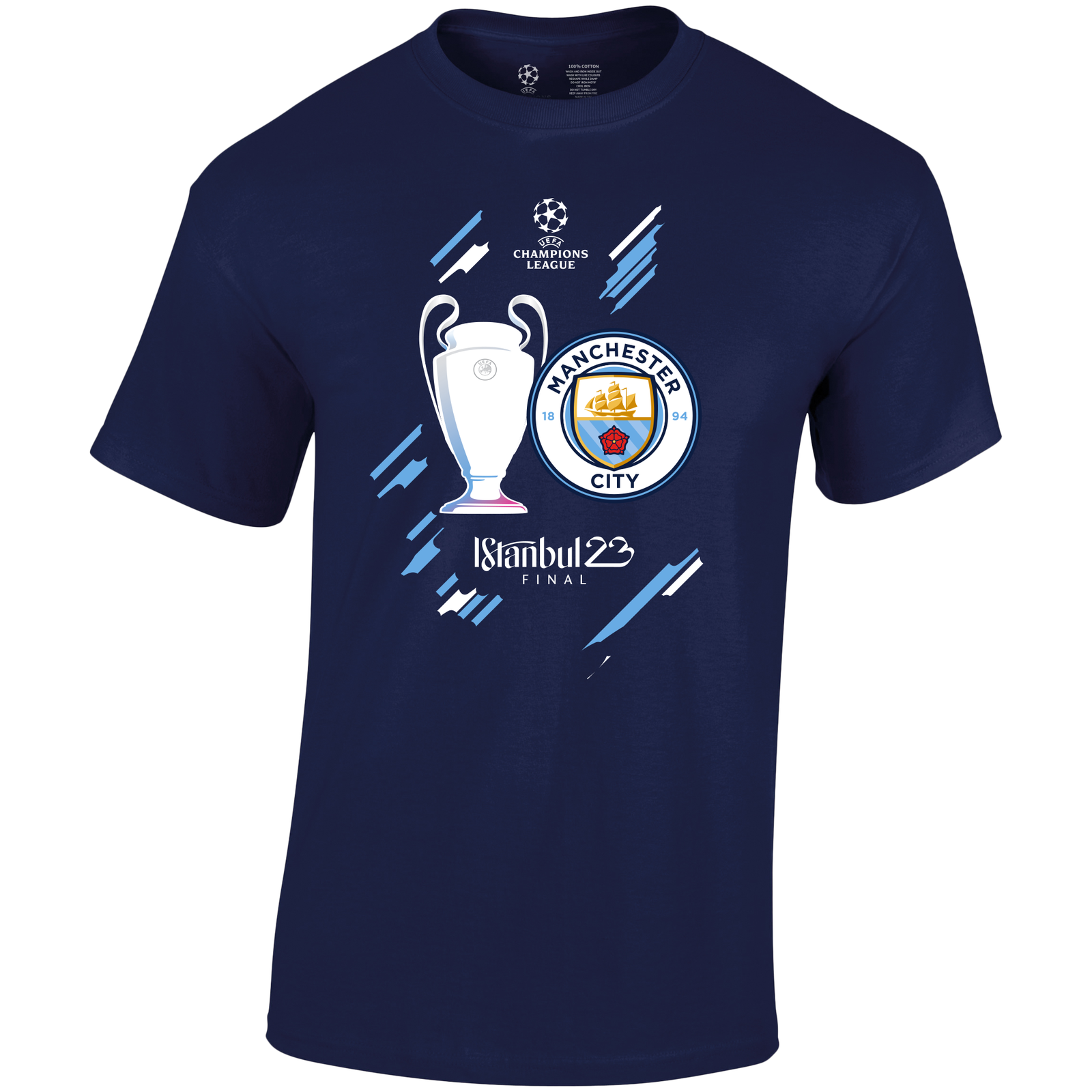 マンチェスター・シティ UEFAチャンピオンズリーグ ファイナリスト Tシャツ