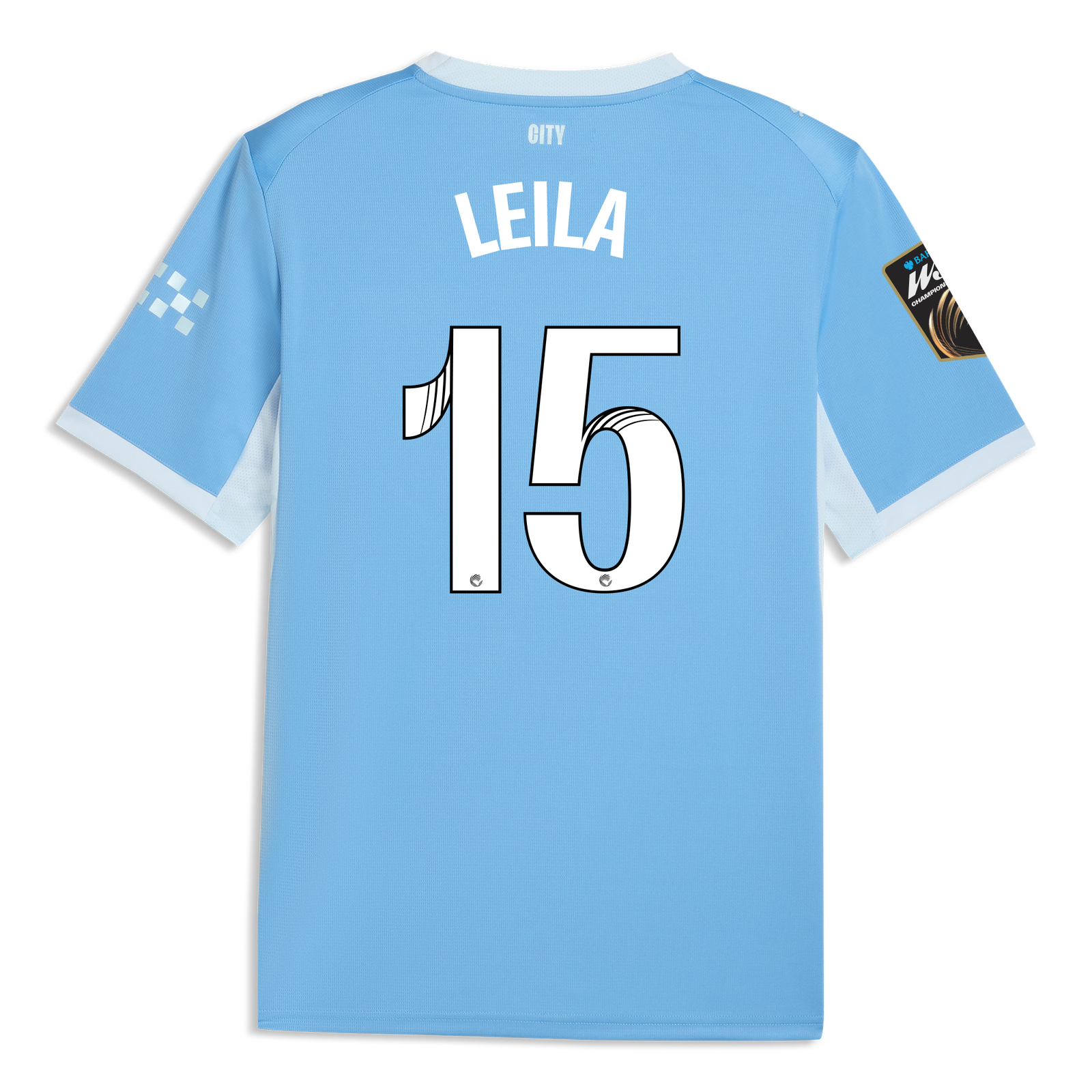 マンチェスター・シティ ホームユニフォーム 2026/27 LEILA 15