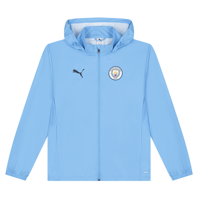 MCFC TR MENS ALL WEATHER JKT - blue