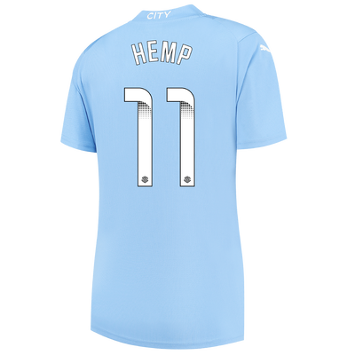 Women's Manchester City Home Jersey 2023/24 with HEMP 11 printing