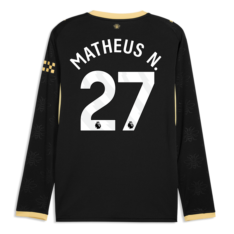 マンチェスター・シティ アウェイ ユニフォーム 2026/27 長袖 MATHEUS