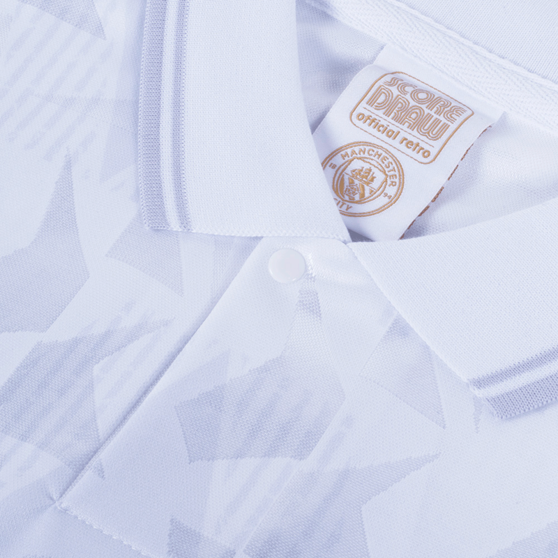 MCFC FW 1990 WHITEOUT SHIRT - white