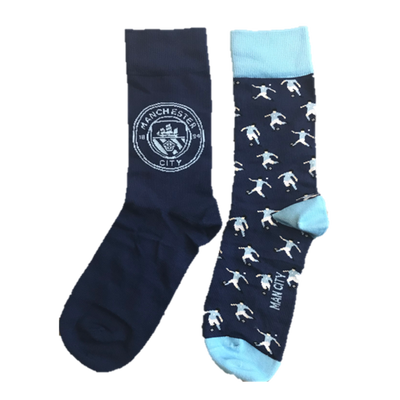 Manchester City 2 Pack Sock Gift Set