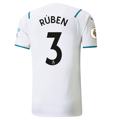 Manchester City Authentic Away Shirt 21/22 with Rúben Dias printing