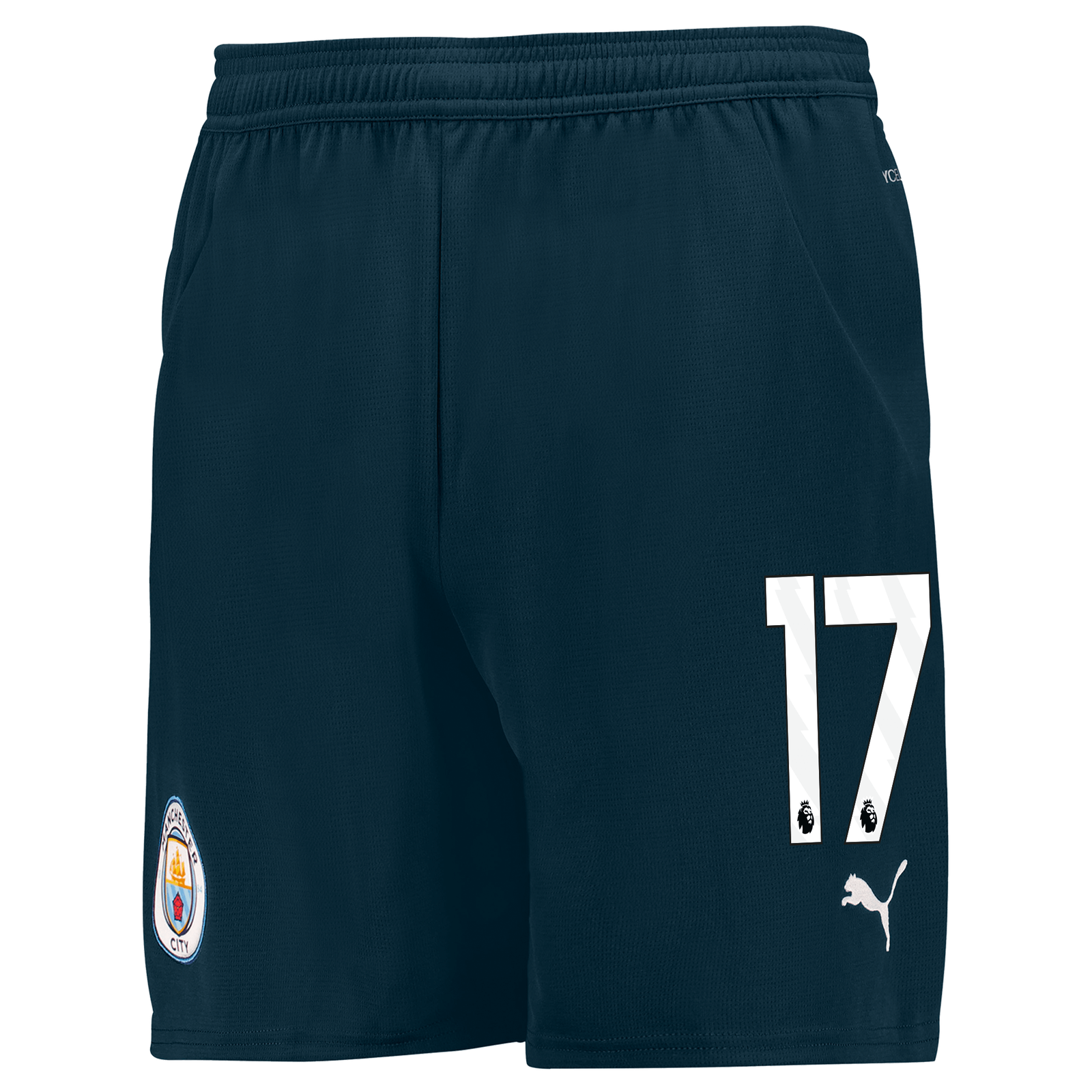Kids Manchester City Football Shorts 2024 25 with 17 Official Man City Store