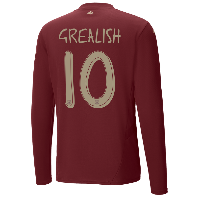 MENS Third SHIRT LS-GREALISH-10-EPL-PLC - 