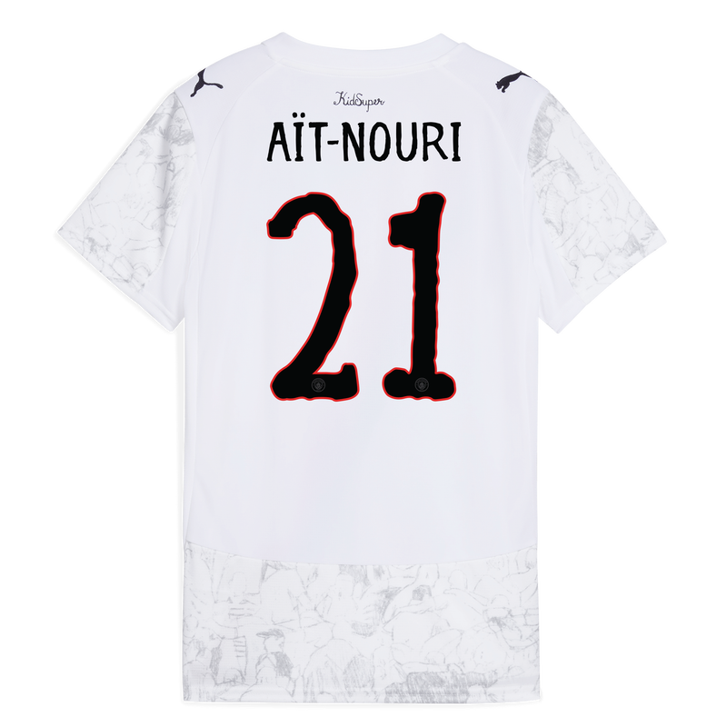 WOMENS KidSuper SHIRT SS-AÏT-NOURI #21-PN-KS-WC - 