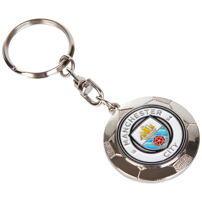 Manchester City Ball Keyring