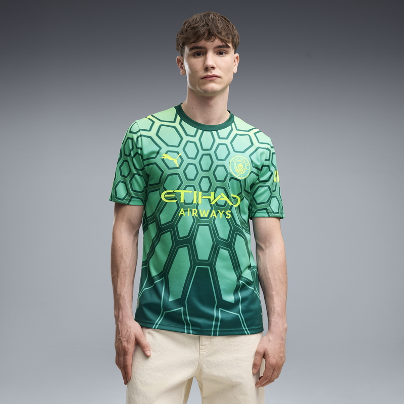 MCFC RP GK JERSEY SS - Vibrant Green-Varsity Green