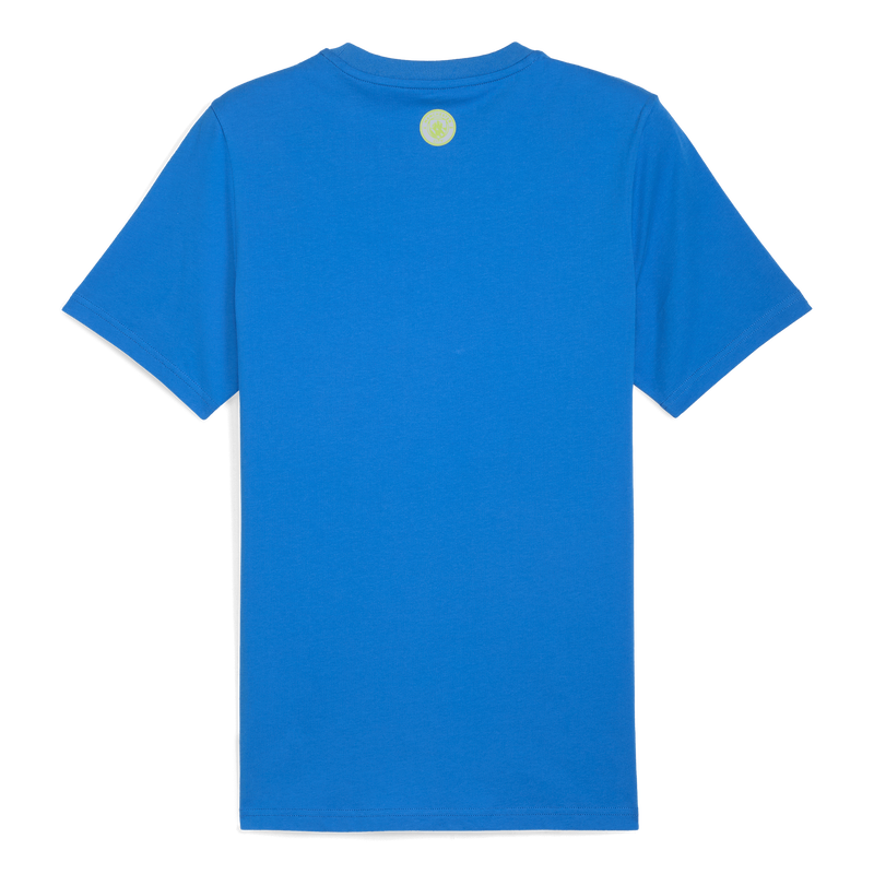 MCFC LW MENS FTBLCULTURE TEE - blue / green