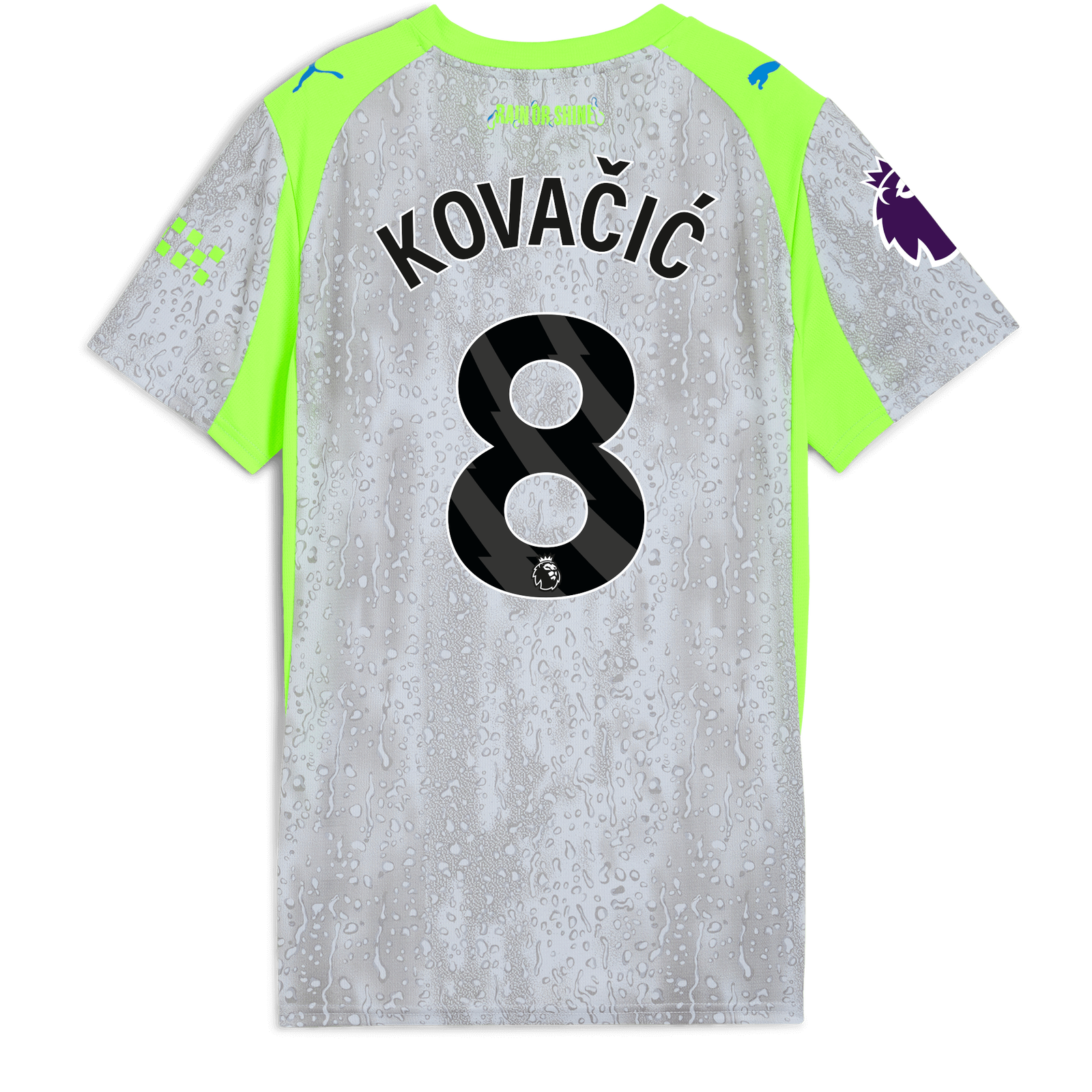 Womens' Manchester City Third Jersey 2025/26 With KOVAČIĆ 8