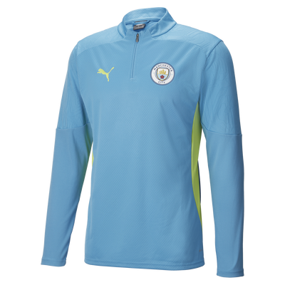 Haut d'entraînement Manchester City à demi-zippé