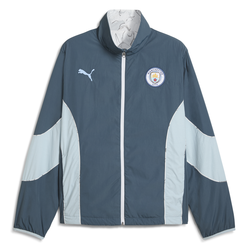 MCFC LW MENS KS JACKET - grey / blue