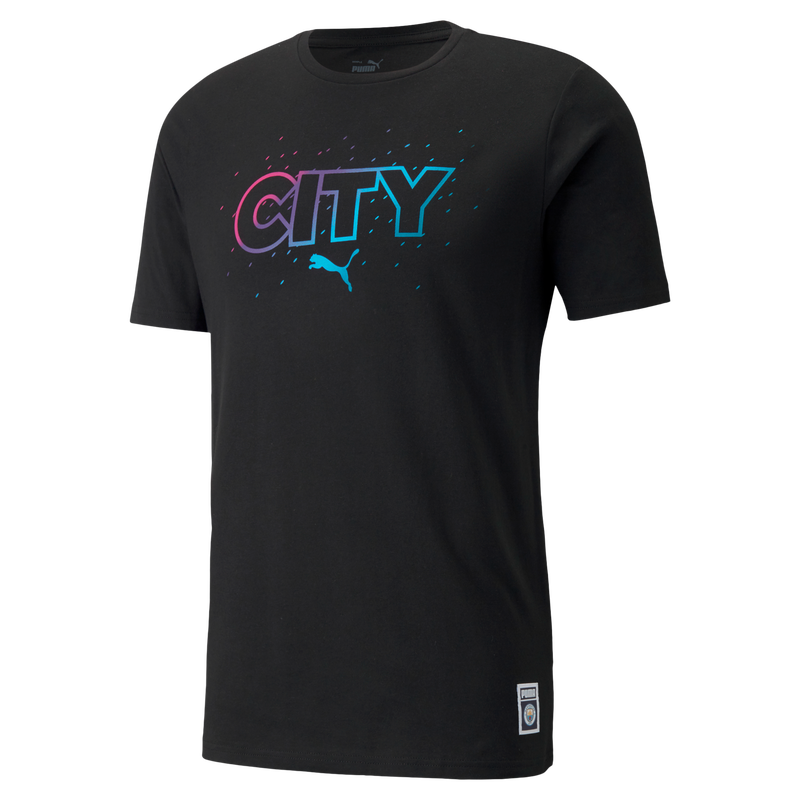 MCFC LW MENS FTBL CORE TEE SS - black