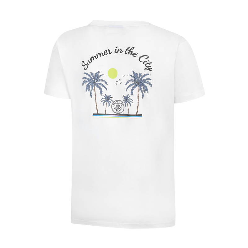 MCFC MENS SUMMER TSHIRT - white