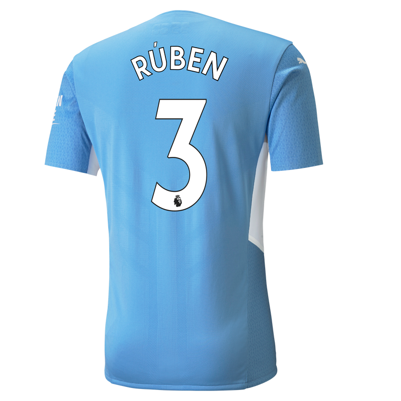Manchester City Authentic Home Shirt 21/22 with Rúben Dias