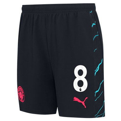 Manchester City pantalones cortos de fútbol 2023/24 con #8