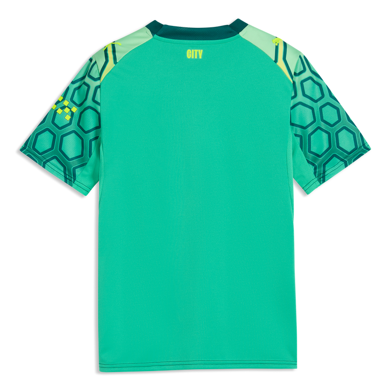 MCFC RP WMNS GK JERSEY SS - Vibrant Green-Varsity Green