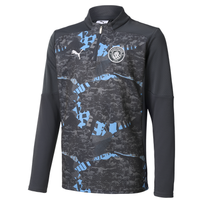 Kid's Manchester City Pre-Match 1/4 Zip Top