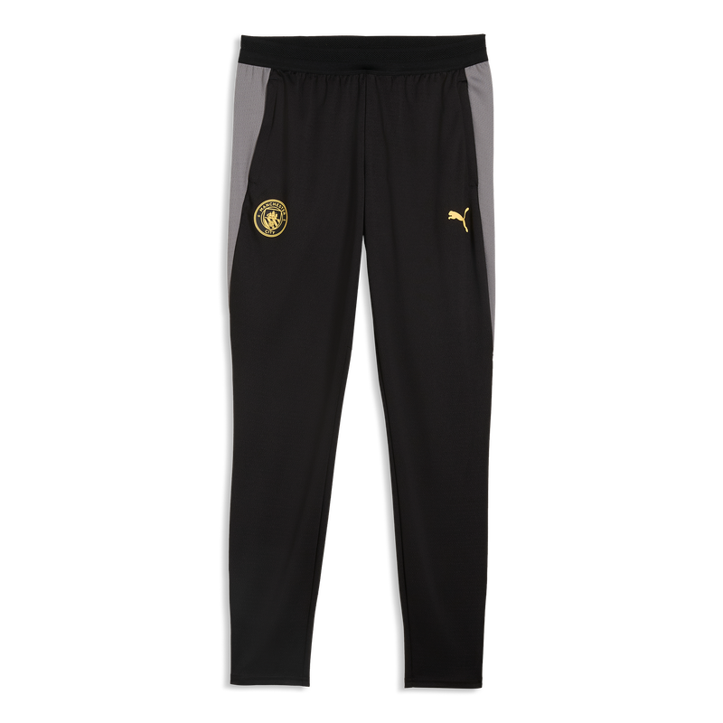 MCFC TR WMNS TRAINING POCKET PANTS - PUMA Black-Cast Iron