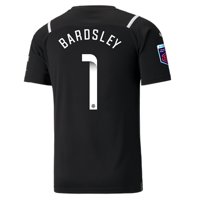 Manchester City Goalkeeper Shirt 21/22 with Karen Bardsley printing
